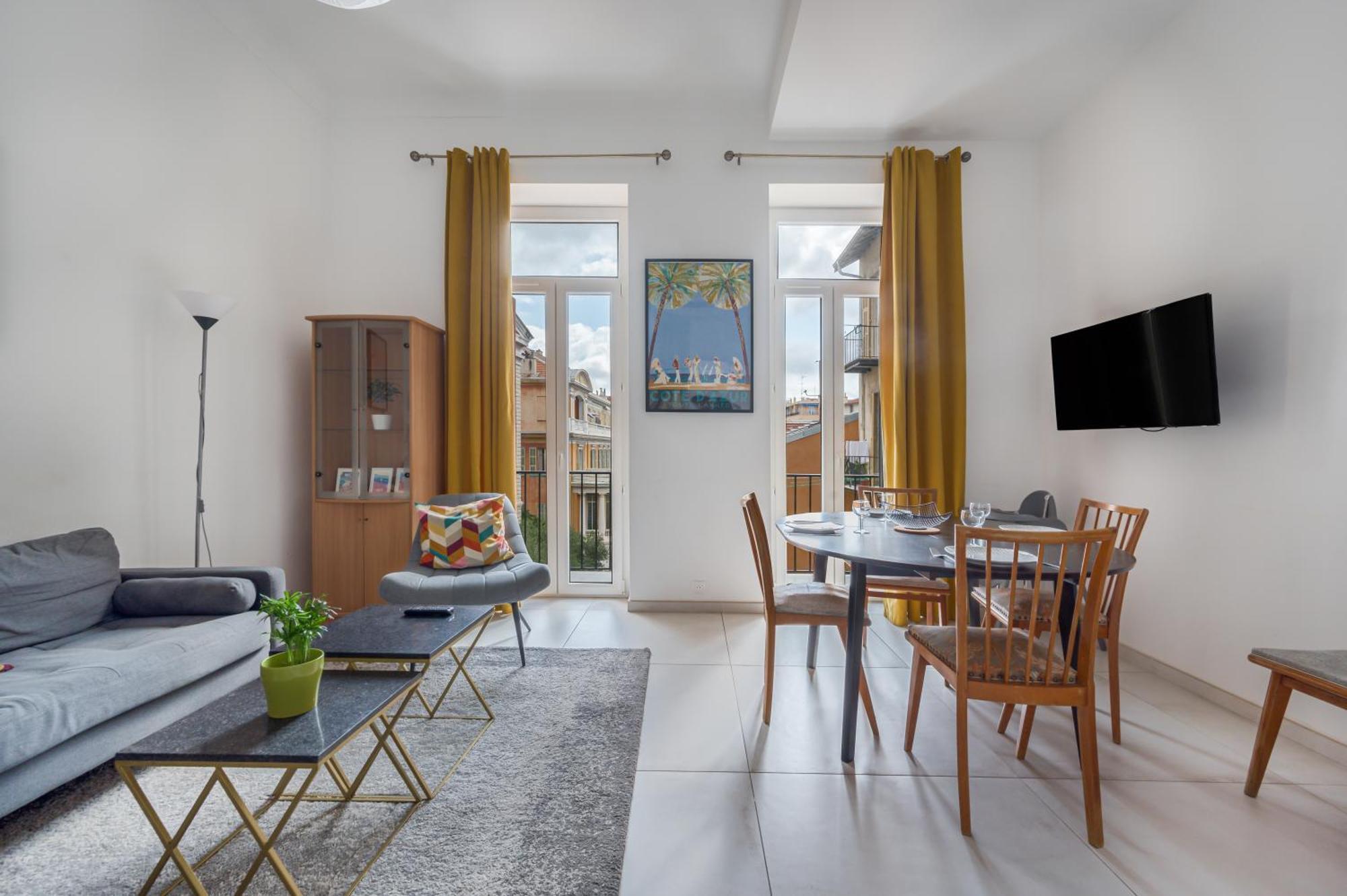 Appartamento Et Soleil - Carré D'or - 4 Piéces - Promenade à 300 M *